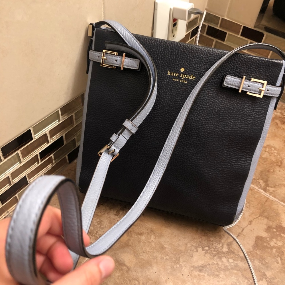 Navy Kate spade cross body